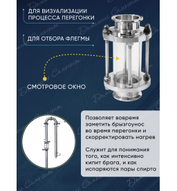 Диоптр под кламп 1.5 дюйма 