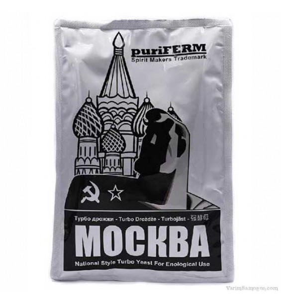 Турбо дрожжи PuriFerm Москва, 140г